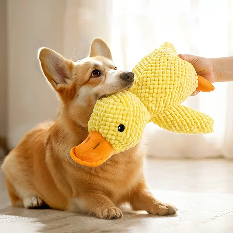 Durable Interactive Plush Toy for Cats and Dogs - Perfect for Aggressive Chewers and Playtime Fun!