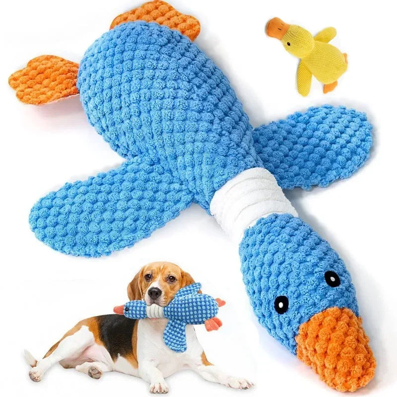 Durable Interactive Plush Toy for Cats and Dogs - Perfect for Aggressive Chewers and Playtime Fun!
